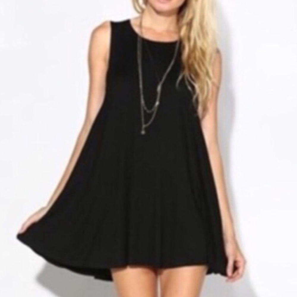Black Swing Dress